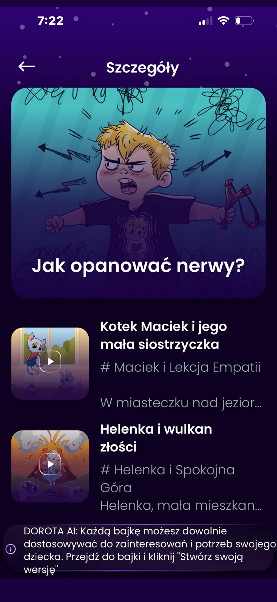Mama słucha bajki z dzieckiem