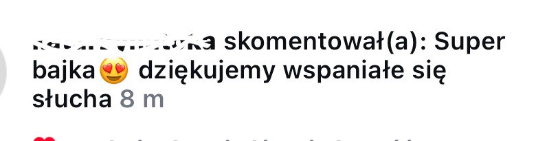 Opinia rodzica o audiobajkach terapeutycznych 2